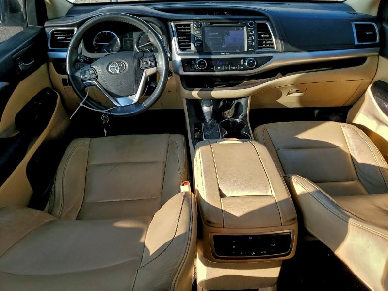 5TDKKRFHXFS086234 - 2015 TOYOTA HIGHLANDER XLE Ақ фото 8