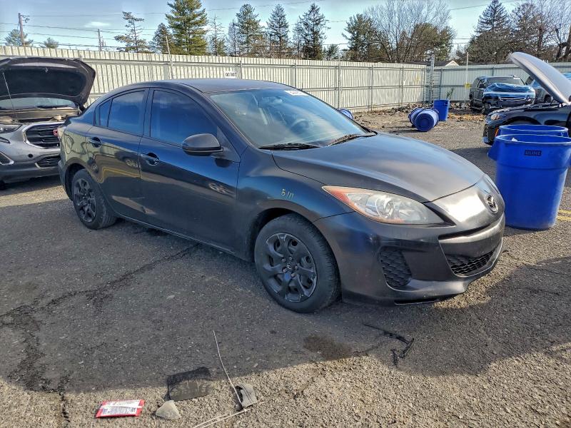 JM1BL1UGXC1592065 - 2012 MAZDA 3 I BLACK photo 4