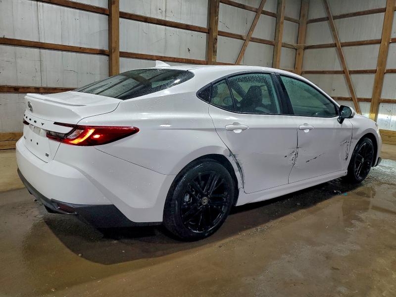 4T1DAACK5SU100393 - 2025 TOYOTA CAMRY XSE თეთრი ფოტო 3