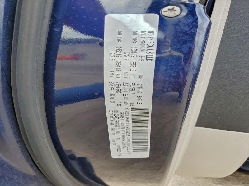 2C4RC1EG7LR106174 - 2020 CHRYSLER PACIFICA TOURING L PLUS BLUE photo 13