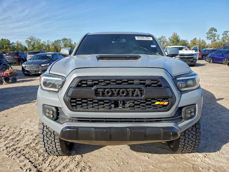 3TMCZ5AN4LM338206 - 2020 TOYOTA TACOMA DOUBLE CAB GRAY photo 5