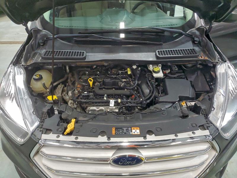 1FMCU9GD1KUC35495 - 2019 FORD ESCAPE SE Gris photo 12