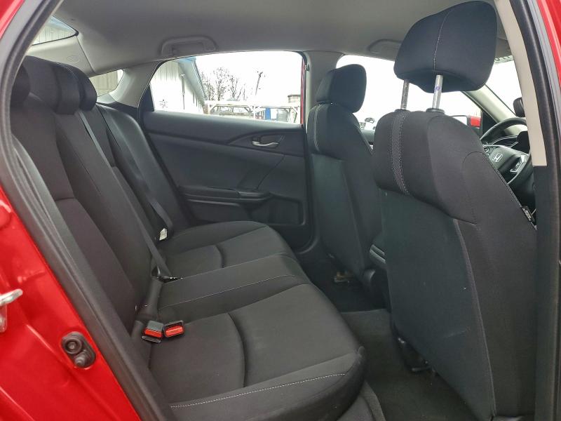 2HGFC2F63KH553444 - 2019 HONDA CIVIC LX RED photo 10