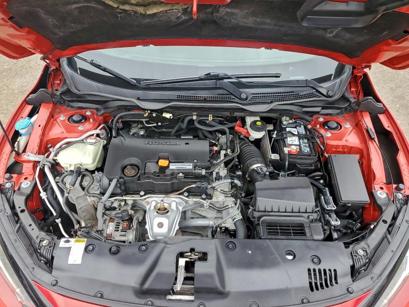 2HGFC2F63KH553444 - 2019 HONDA CIVIC LX RED photo 11