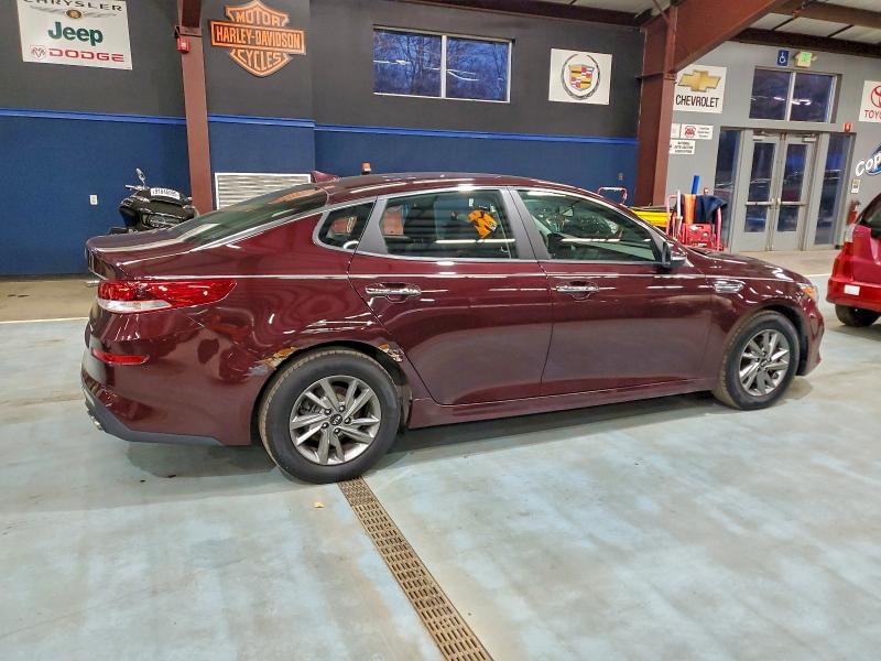 5XXGT4L37KG363416 - 2019 KIA OPTIMA LX BURGUNDY photo 3