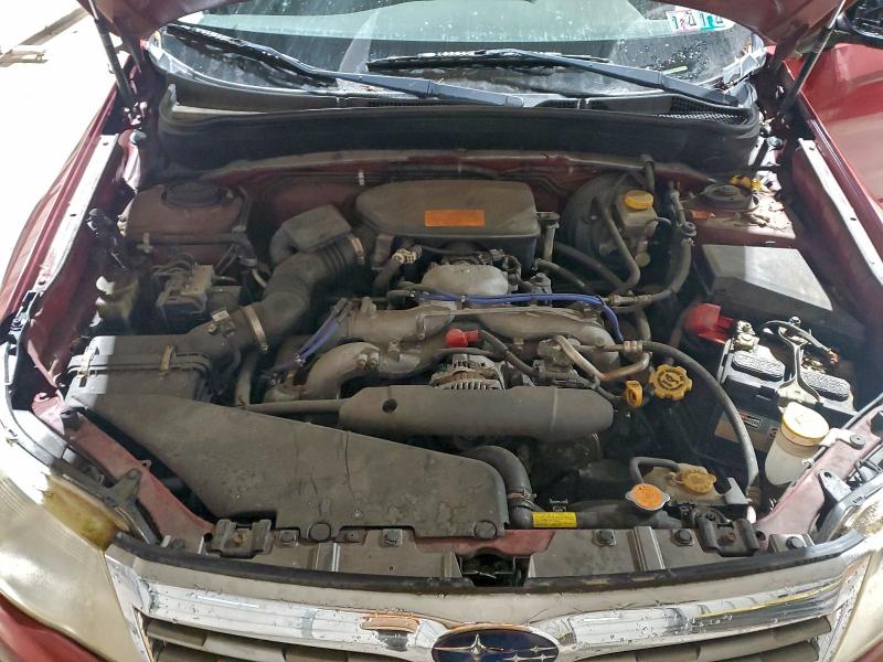 JF2SH63619H706897 - 2009 SUBARU FORESTER 2.5X PREMIUM ბურგუნდია ფოტო 12