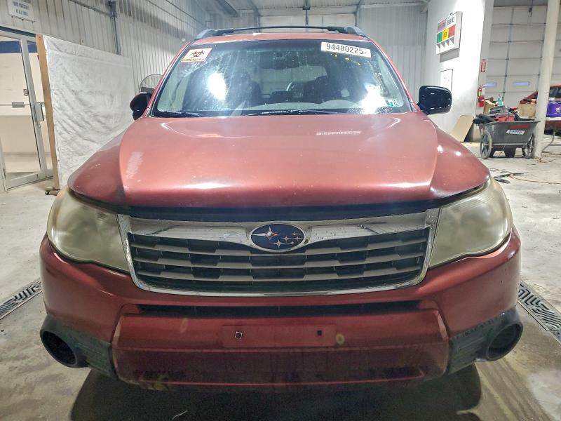 JF2SH63619H706897 - 2009 SUBARU FORESTER 2.5X PREMIUM ბურგუნდია ფოტო 5