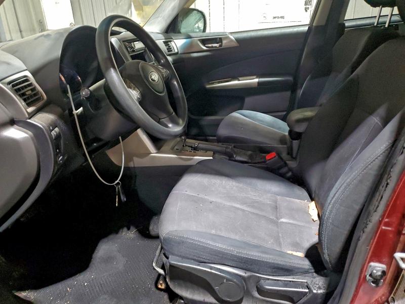 JF2SH63619H706897 - 2009 SUBARU FORESTER 2.5X PREMIUM ბურგუნდია ფოტო 7