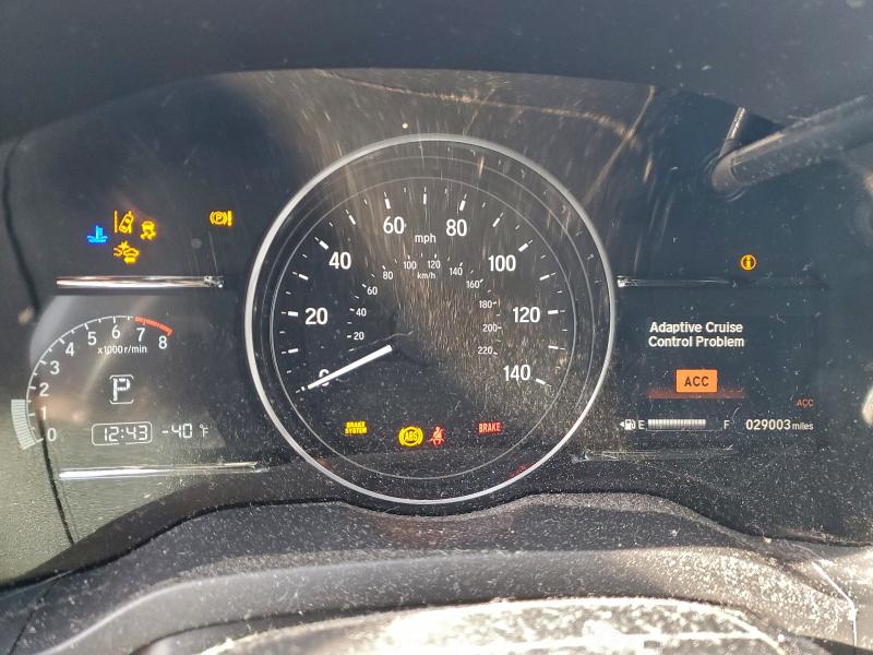 3CZRU6H59LM726403 - 2020 HONDA HR-V EX SILVER photo 9