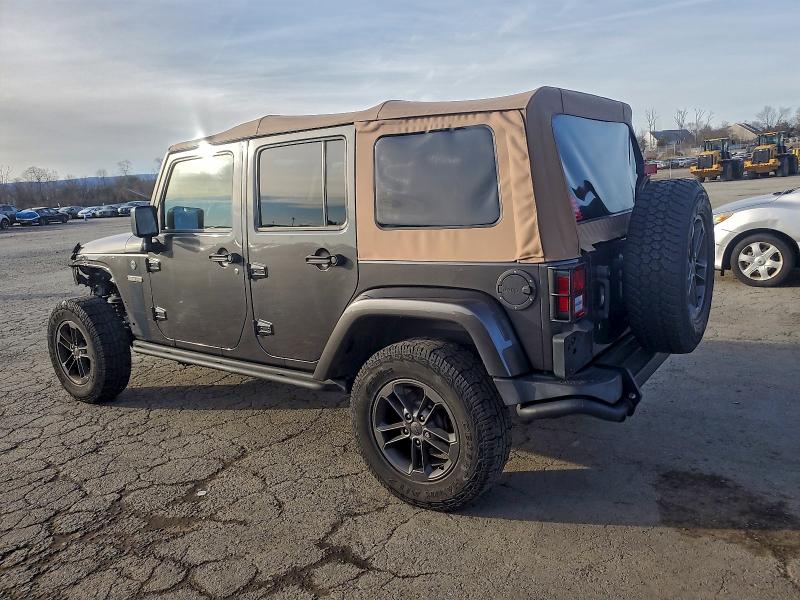 1C4BJWDG8JL809777 - 2018 JEEP WRANGLER U SPORT Сұр фото 2