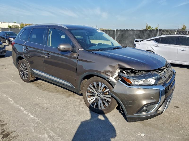 JA4AD3A35KZ006520 - 2019 MITSUBISHI OUTLANDER SE ნაცრისფერი ფოტო 4