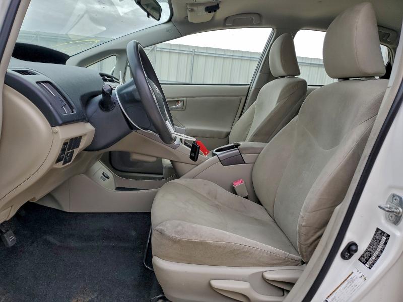 JTDKN3DUXC5378116 - 2012 TOYOTA PRIUS Ağ foto 7