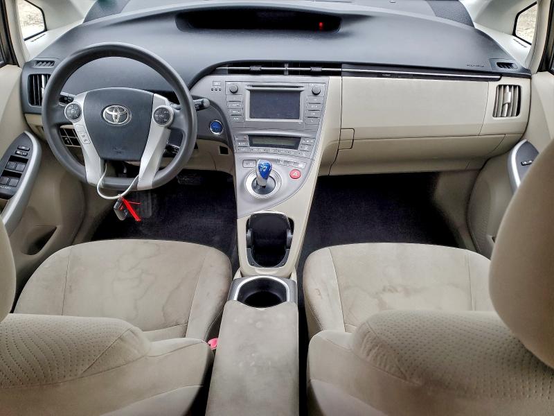 JTDKN3DUXC5378116 - 2012 TOYOTA PRIUS Ağ foto 8