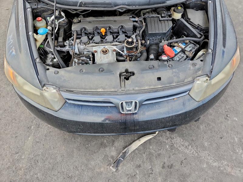 2HGFG12867H508186 - 2007 HONDA CIVIC EX BLACK photo 11