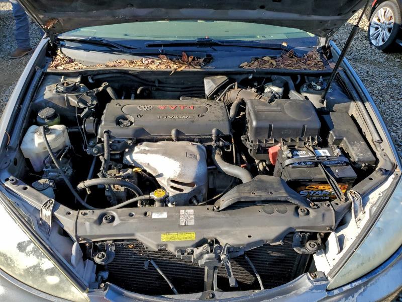 4T1BE32KX5U503458 - 2005 TOYOTA CAMRY LE GRAY photo 11