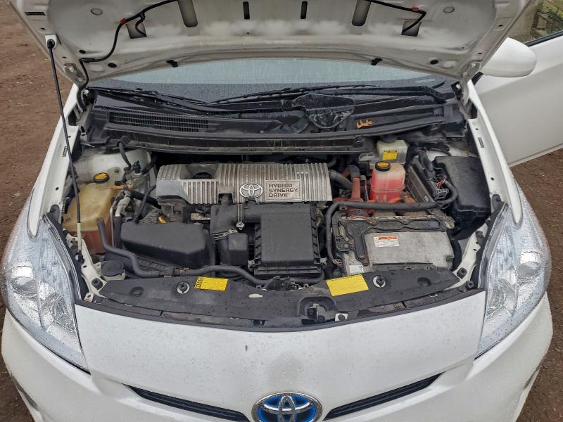 JTDKN3DUXC5512073 - 2012 TOYOTA PRIUS 白色 照片 11