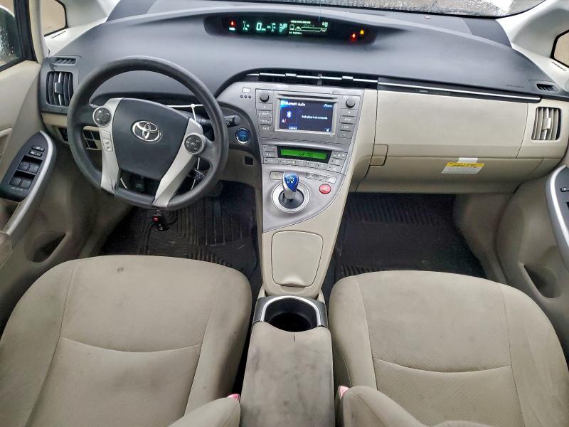 JTDKN3DUXC5512073 - 2012 TOYOTA PRIUS 白色 照片 8