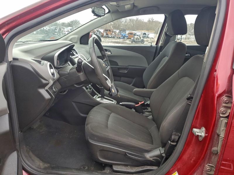 1G1JD5SB1K4112718 - 2019 CHEVROLET SONIC LT RED photo 7