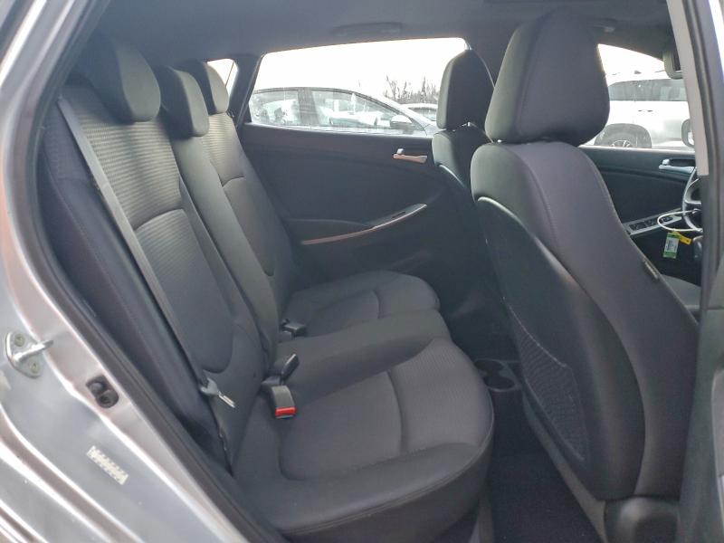 KMHCU5AE2FU234095 - 2015 HYUNDAI ACCENT GLS ვერცხლისფერი ფოტო 10