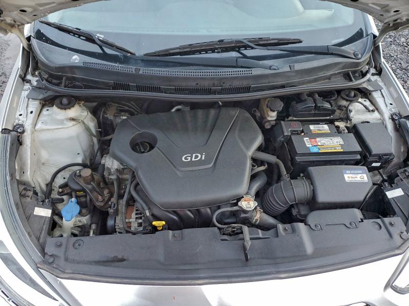 KMHCU5AE2FU234095 - 2015 HYUNDAI ACCENT GLS ვერცხლისფერი ფოტო 11