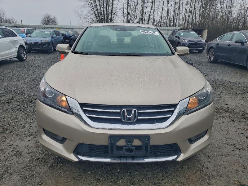 1HGCR2F82EA236096 - 2014 HONDA ACCORD EXL ოქროსფერი ფოტო 5