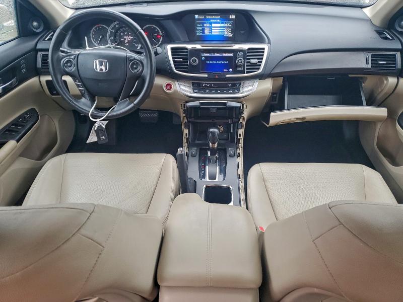 1HGCR2F82EA236096 - 2014 HONDA ACCORD EXL ოქროსფერი ფოტო 8