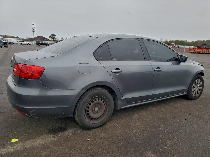 3VW2K7AJ0DM269893 - 2013 VOLKSWAGEN JETTA BASE رمادي صورة 3