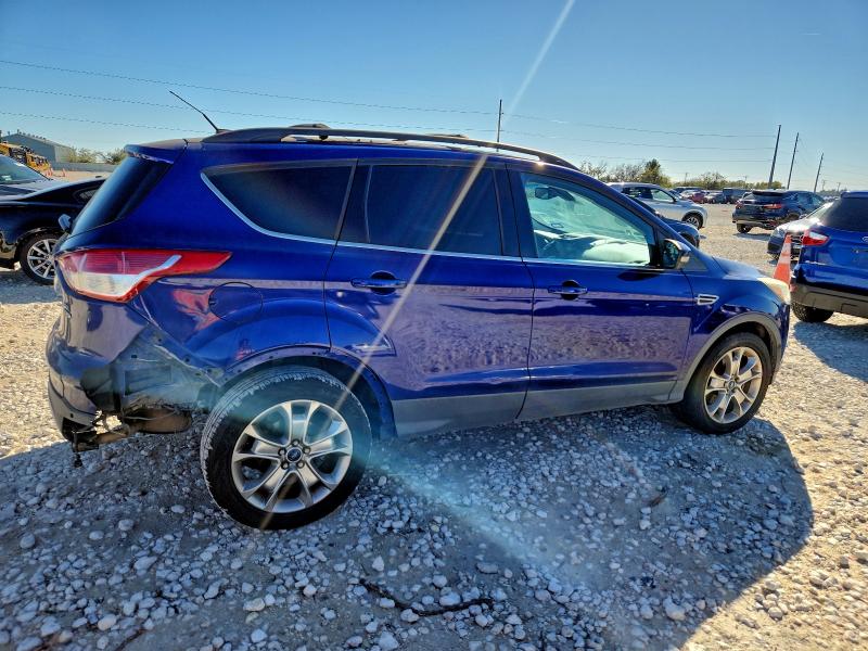 1FMCU9HX9DUB30599 - 2013 FORD ESCAPE SEL BLUE photo 3