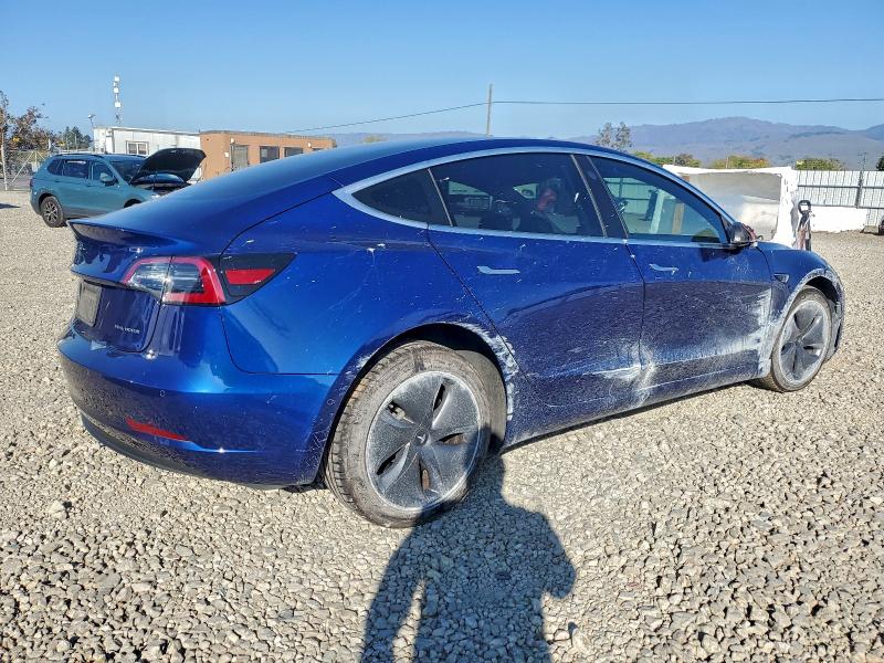 5YJ3E1EBXKF497285 - 2019 TESLA MODEL 3 أزرق صورة 3