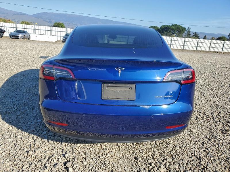 5YJ3E1EBXKF497285 - 2019 TESLA MODEL 3 أزرق صورة 6