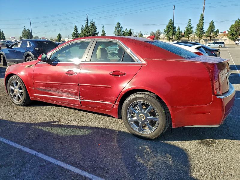 1G6DF577890141186 - 2009 CADILLAC CTS RED photo 2