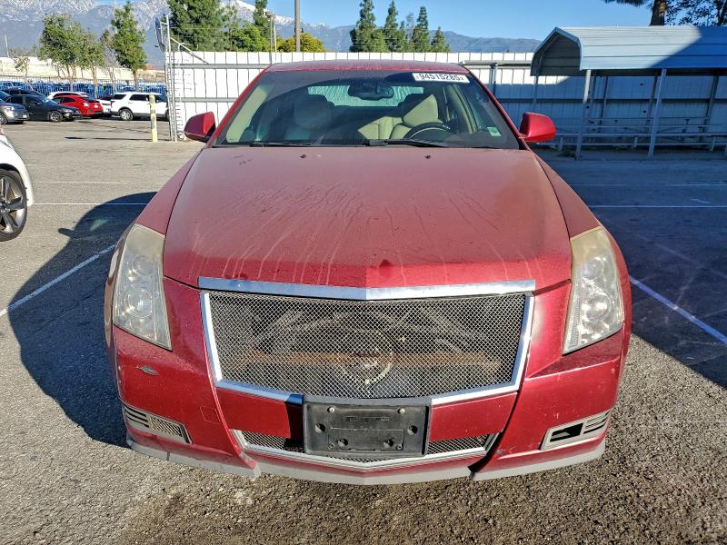 1G6DF577890141186 - 2009 CADILLAC CTS RED photo 5