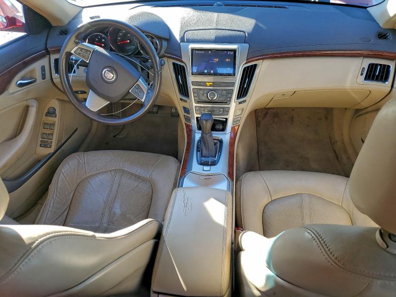 1G6DF577890141186 - 2009 CADILLAC CTS RED photo 8