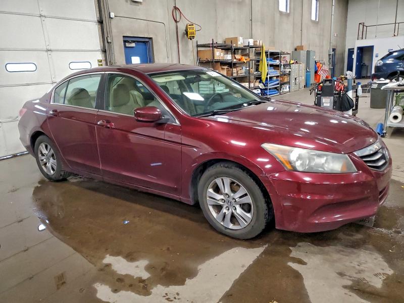 1HGCP2F43BA010843 - 2011 HONDA ACCORD LXP ბურგუნდია ფოტო 4