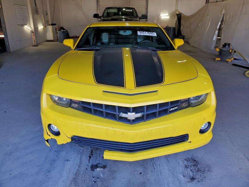 2G1FK1EJ6A9149105 - 2010 CHEVROLET CAMARO SS YELLOW photo 5