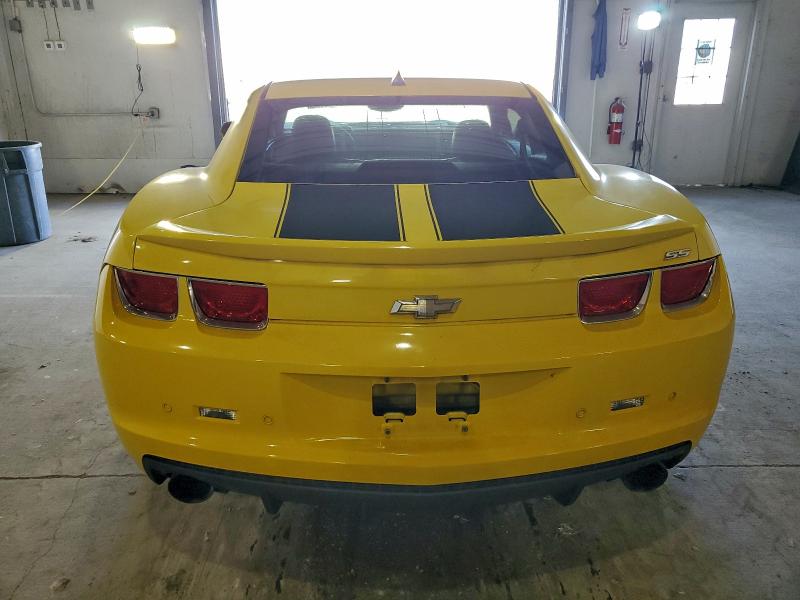 2G1FK1EJ6A9149105 - 2010 CHEVROLET CAMARO SS YELLOW photo 6