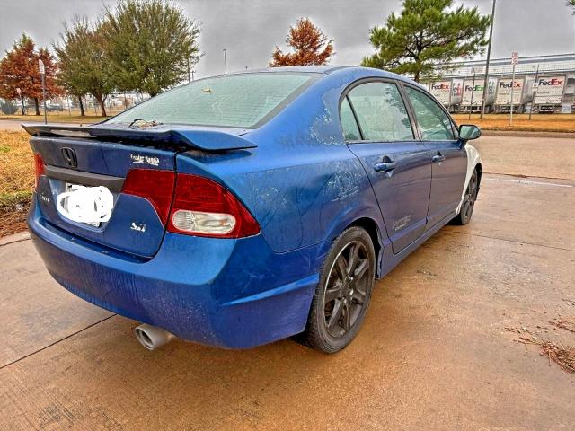 2HGFA5E57AH700461 - 2010 HONDA CIVIC SI BLUE photo 4
