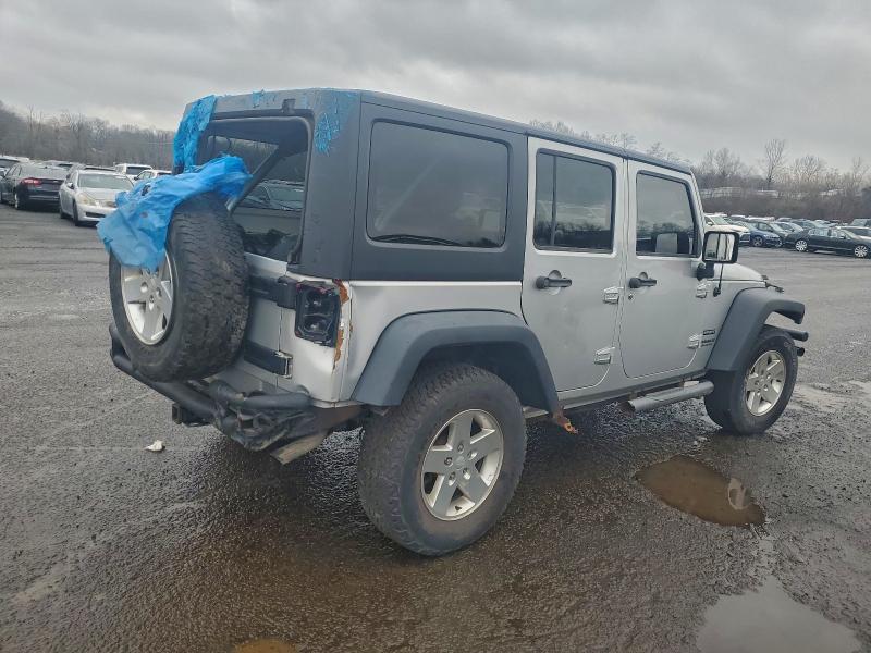 1J4BA3H1XBL557501 - 2011 JEEP WRANGLER U SPORT Silber Foto 3