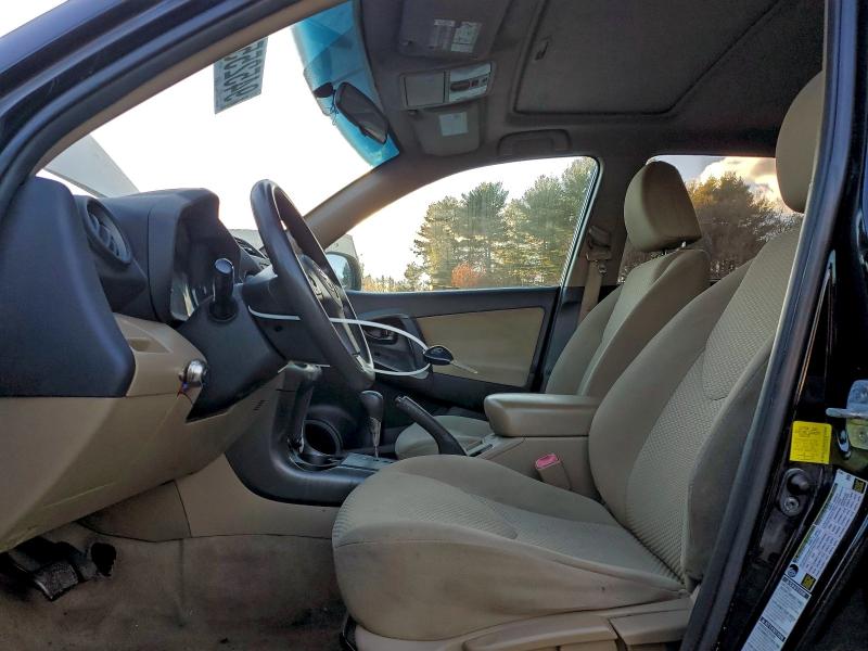 2T3BF4DVXCW200730 - 2012 TOYOTA RAV4 BLACK photo 7