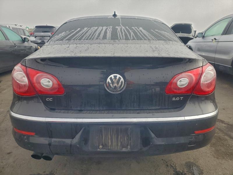 WVWMN7ANXBE700801 - 2011 VOLKSWAGEN CC SPORT Siyah fotoğraf 6