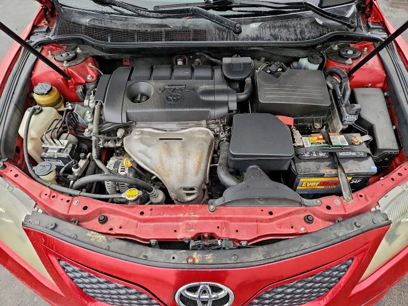 4T1BF3EK9BU149484 - 2011 TOYOTA CAMRY BASE RED photo 11