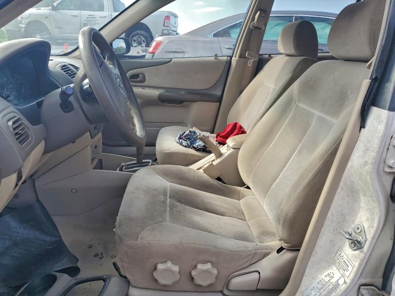 JM1BJ225521602092 - 2002 MAZDA PROTEGE DX WHITE photo 7