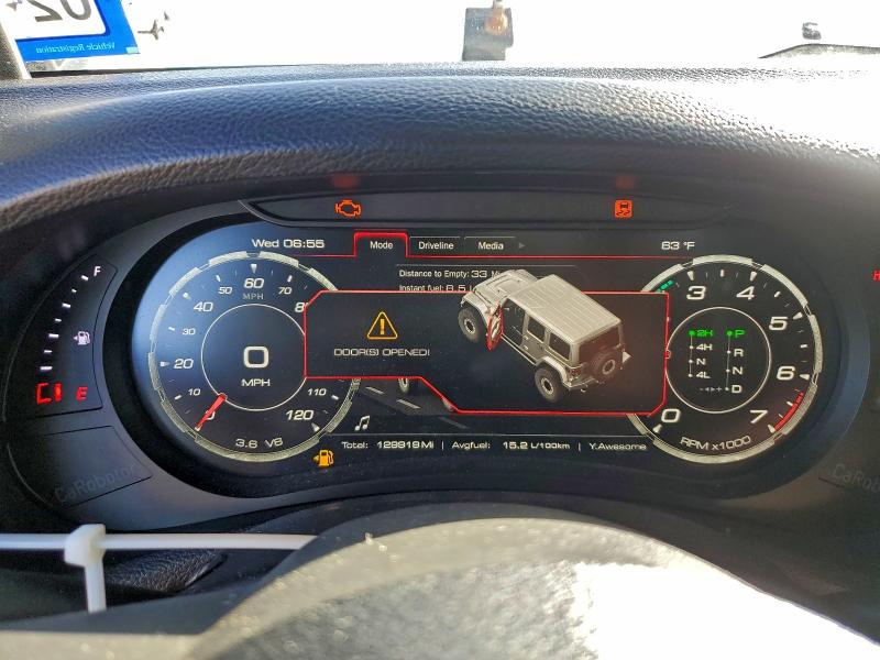 1C4HJWDG5CL230789 - 2012 JEEP WRANGLER U SPORT Սպիտակ լուսանկար 9