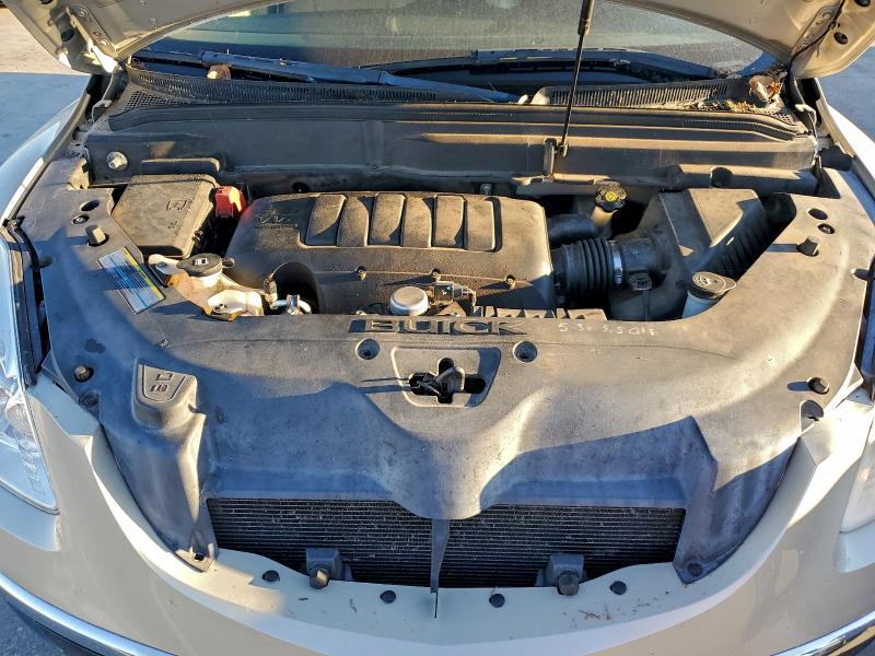 5GALRBED4AJ170871 - 2010 BUICK ENCLAVE CXL GOLD photo 12