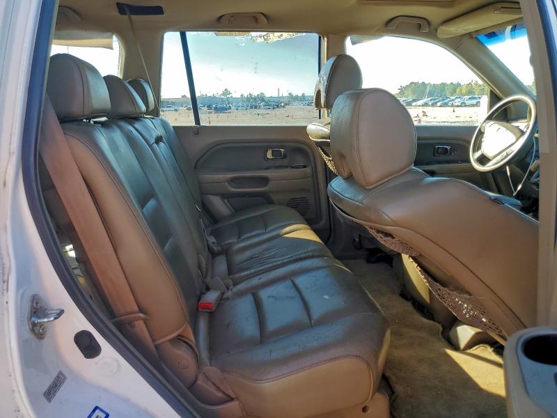 5FNYF28568B026113 - 2008 HONDA PILOT EXL WHITE photo 11