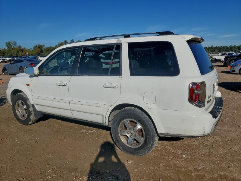 5FNYF28568B026113 - 2008 HONDA PILOT EXL WHITE photo 2