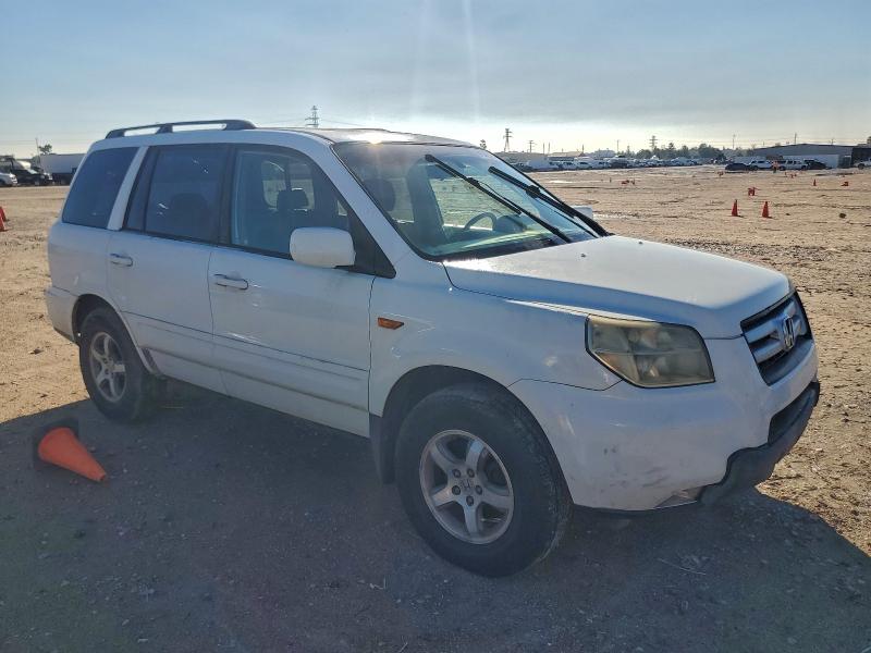 5FNYF28568B026113 - 2008 HONDA PILOT EXL WHITE photo 4