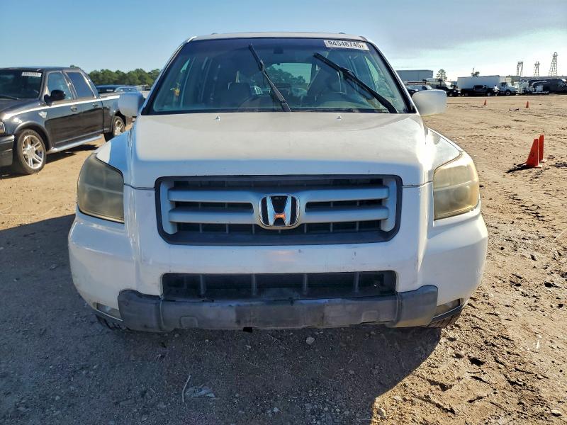 5FNYF28568B026113 - 2008 HONDA PILOT EXL WHITE photo 5