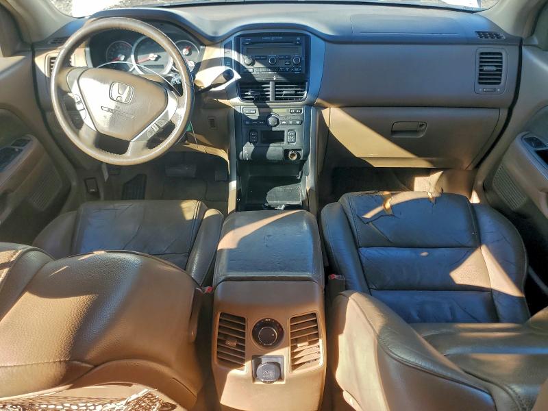 5FNYF28568B026113 - 2008 HONDA PILOT EXL WHITE photo 8