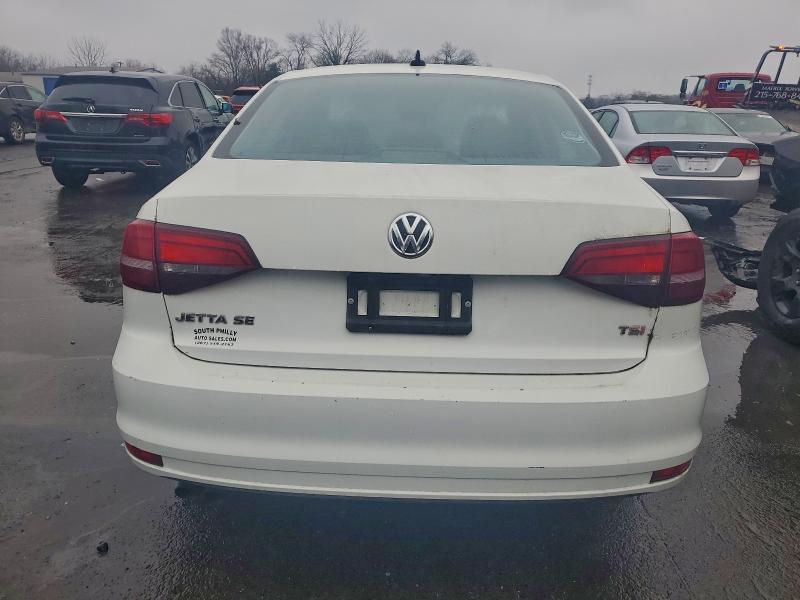 3VWD67AJ0GM397939 - 2016 VOLKSWAGEN JETTA SE Beyaz fotoğraf 6